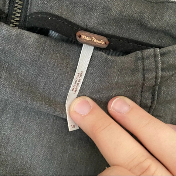 Free People Modern Femme Mini Skirt Size 10 - Picture 5 of 5